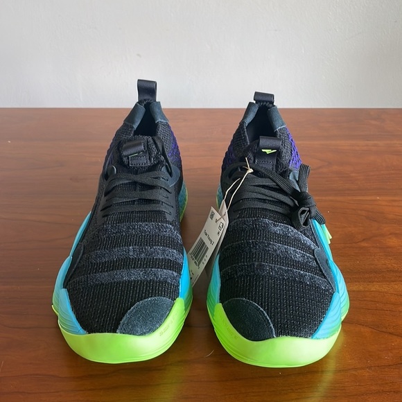 Adidas Trae Young 2 Trae Tlien athletic shoes black green [H06473] new with box - Picture 5 of 7